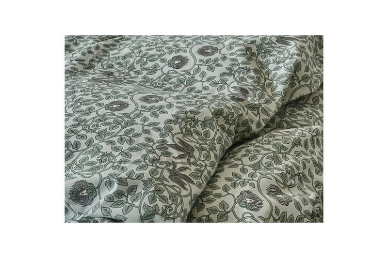 Pussilakanasetti Yhden hengen sänkyyn 2-osainen Botanique - Vihreä - Kodintekstiilit & matot - Vuodevaatteet - Pussilakanasetti - Pussilakanasetti yhden hengen sänkyyn