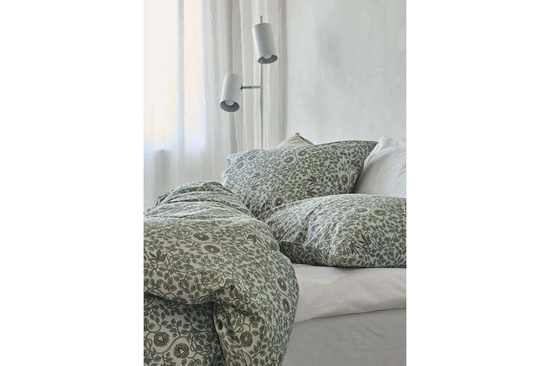 Pussilakanasetti Yhden hengen sänkyyn 2-osainen Botanique - Vihreä - Kodintekstiilit & matot - Vuodevaatteet - Peitto
 - Tuplapeitto