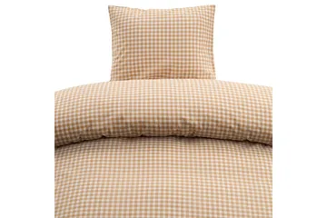 Pussilakanasetti Yhden hengen sänkyyn 2-osainen Märta Ruudullinen