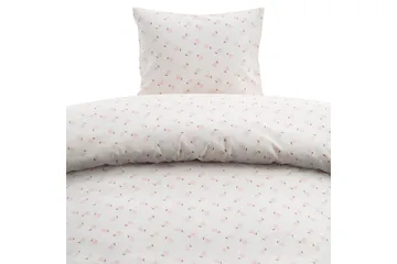 Pussilakanasetti Yhden hengen sänkyyn 2-osainen Päärynä Vaaleanpunainen