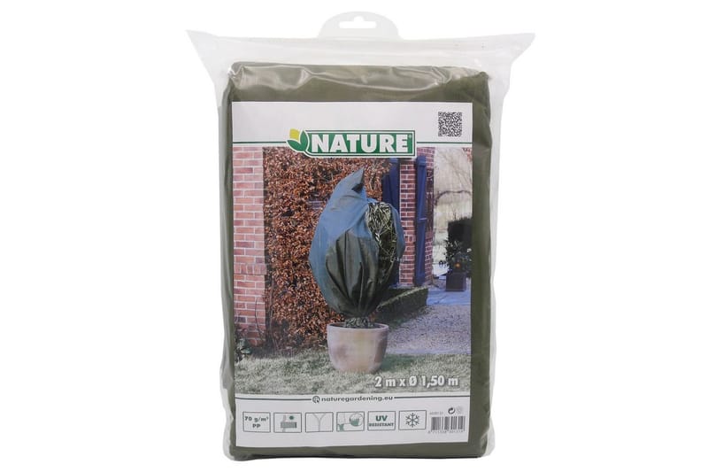 Nature Fleece talvipeite 70 g/m² vihreä 1,5x2 m - Tuplapeitto - Peitto