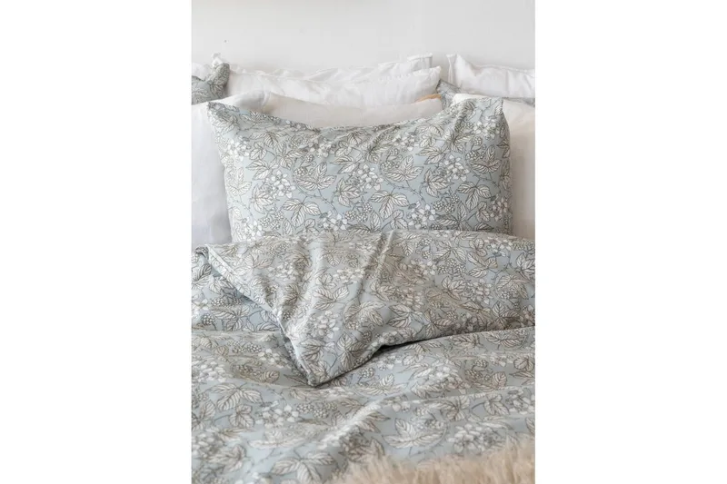 Pussilakanasetti Yhden hengen sänky 2-osainen Karhunvatukka - Vihreä - Kodintekstiilit & matot - Vuodevaatteet - Pussilakanasetti
 - Pussilakanasetti yhden hengen sänkyyn