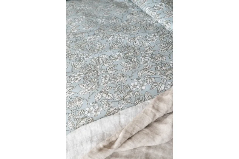 Pussilakanasetti Yhden hengen sänky 2-osainen Karhunvatukka - Vihreä - Kodintekstiilit & matot - Vuodevaatteet - Pussilakanasetti
 - Pussilakanasetti yhden hengen sänkyyn