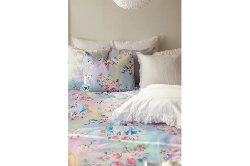 Pussilakanasetti Yhden hengen sänky 2-Osainen Spirit Rosa - Kodintekstiilit & matot - Vuodevaatteet - Pussilakanasetti
 - Pussilakanasetti yhden hengen sänkyyn