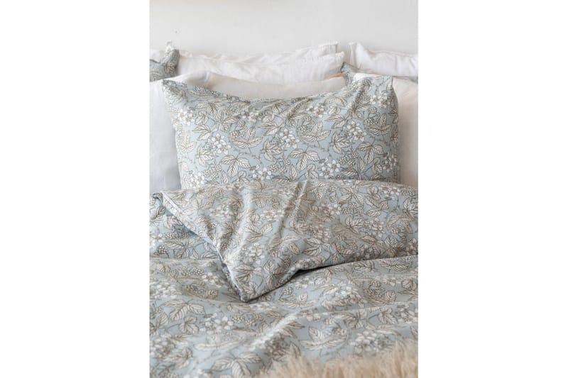 Pussilakanasetti Yhden hengen sänky 2-osainen Karhunvatukka - Vihreä - Kodintekstiilit & matot - Vuodevaatteet - Pussilakanasetti - Pussilakanasetti yhden hengen sänkyyn