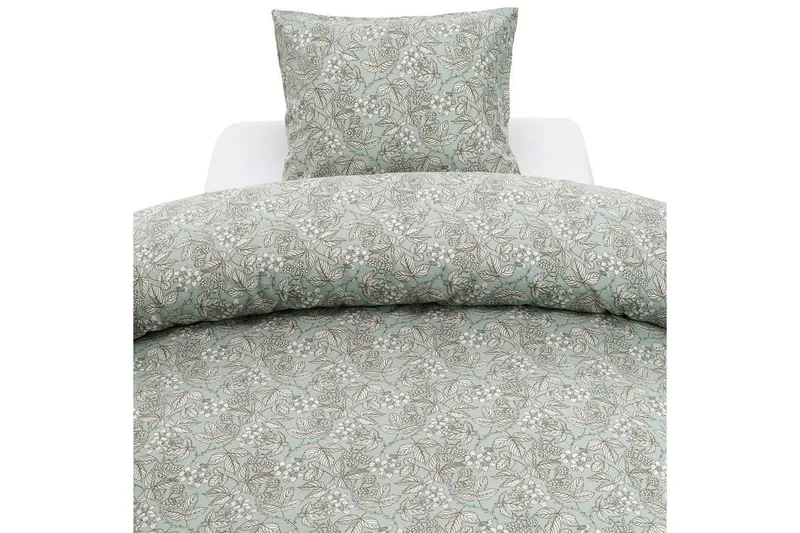 Pussilakanasetti Yhden hengen sänky 2-osainen Karhunvatukka, Vihreä