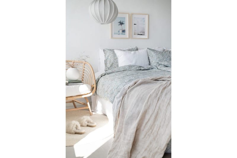 Pussilakanasetti Yhden hengen sänky 2-osainen Karhunvatukka - Vihreä - Kodintekstiilit & matot - Vuodevaatteet - Pussilakanasetti
 - Pussilakanasetti yhden hengen sänkyyn