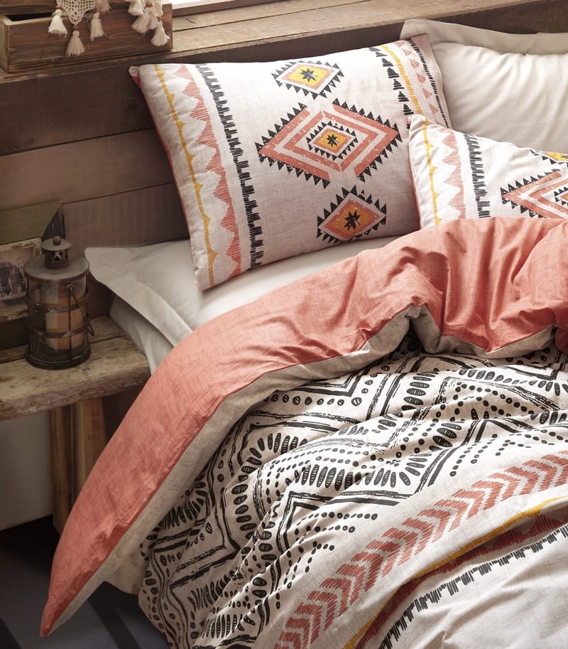 Botswana vuodevaatesetti 140x200 cm - Kodintekstiilit & matot - Vuodevaatteet - Pussilakanasetti - Pussilakanasetti yhden hengen sänkyyn