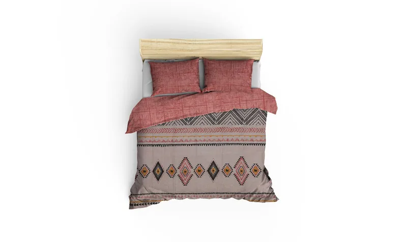 Botswana vuodevaatesetti 240x220 cm - Kodintekstiilit & matot - Vuodevaatteet - Pussilakanasetti - Pussilakanasetti yhden hengen sänkyyn