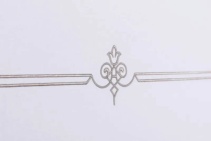 Pussilakanasetti Cotton Box Tupla 6-os Satiini - Valkoinen/Harmaa - Kodintekstiilit & matot - Vuodevaatteet