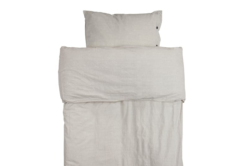 Pussilakanasetti Eden Kingsize 210x210/2kpl 50x60 cm L.valk - Fondaco - Kodintekstiilit & matot - Vuodevaatteet