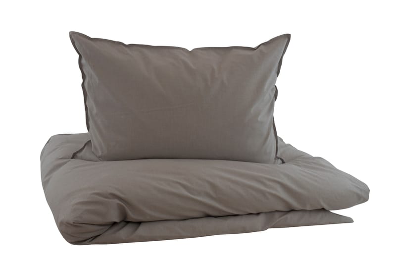 Pussilakanasetti Loft 150x210 cm Harmaa - Kodintekstiilit & matot - Vuodevaatteet