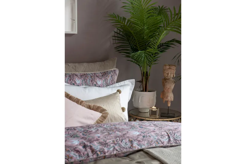 Pussilakanasetti Lux 220x230 cm Beige - Valkoinen/Beige - Kodintekstiilit & matot - Vuodevaatteet - Pussilakanasetti - Pussilakanasetti yhden hengen sänkyyn