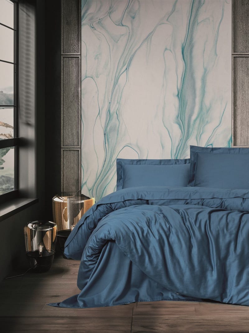 Mossala vuodevaatesetti 240x220 cm - Kodintekstiilit & matot - Vuodevaatteet - Pussilakanasetti - Pussilakanasetti yhden hengen sänkyyn