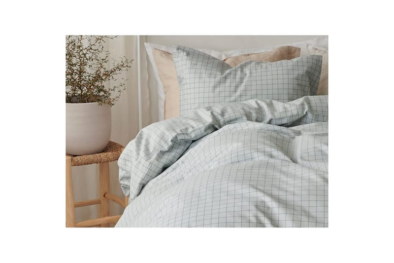 Pussilakana 2-osainen sarja Birger Flanelli Vihreä - Vihreä - Kodintekstiilit & matot - Vuodevaatteet - Peitto
 - Tuplapeitto