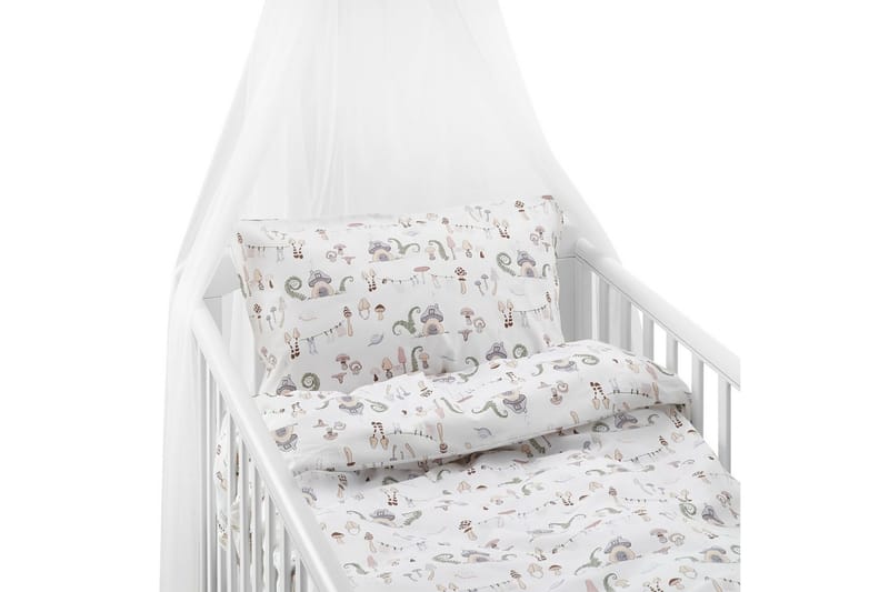 Pussilakana 2-osainen sarja Fingal Pastelli Pinnasänkyyn, undefined