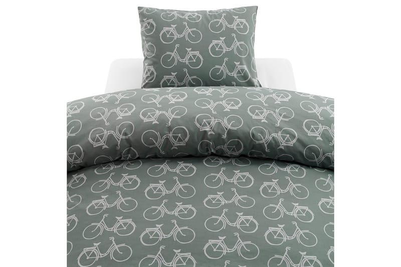 Pussilakana 2-osainen sarja Polkupyörä Vihreä, Vihreä