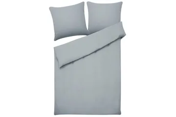 Pussilakanasetti Avondale Harmaa, 220x155 cm - Harmaa, 220x155 cm - Kodintekstiilit & matot - Vuodevaatteet - Pussilakanasetti - Pussilakanasetti yhden hengen sänkyyn