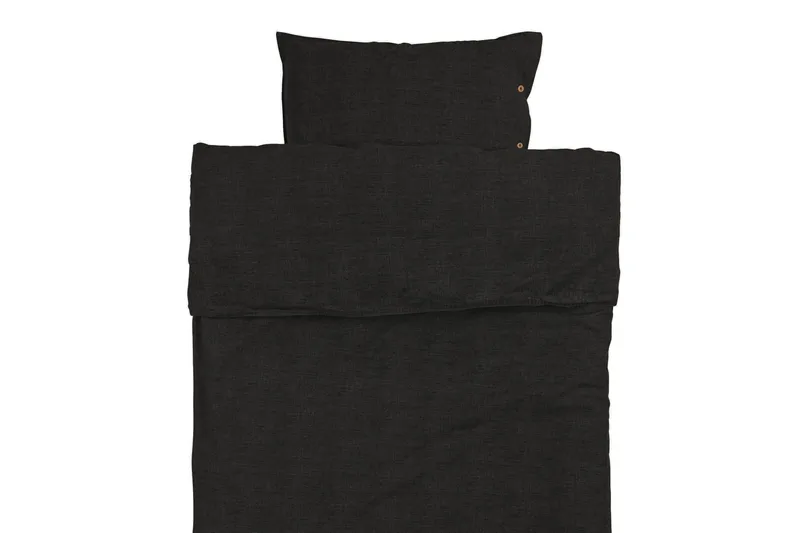 Eden Petaussetti 220x210, 50x60 cm - Musta - Kodintekstiilit & matot - Vuodevaatteet - Pussilakanasetti - Pussilakanasetti parisänkyyn