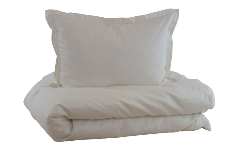 Pussilakanasetti Grand 220x230 cm Hiekka/Satiini - Kodintekstiilit & matot - Vuodevaatteet - Pussilakanasetti - Pussilakanasetti parisänkyyn