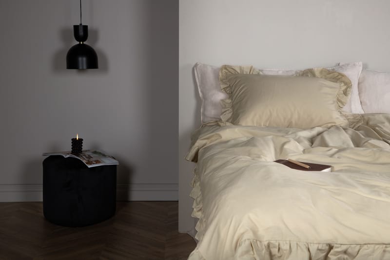 Pussilakanasetti Levi 2-os 150x200/50x60 cm - Beige - Kodintekstiilit & matot - Vuodevaatteet - Pussilakanasetti
 - Pussilakanasetti parisänkyyn