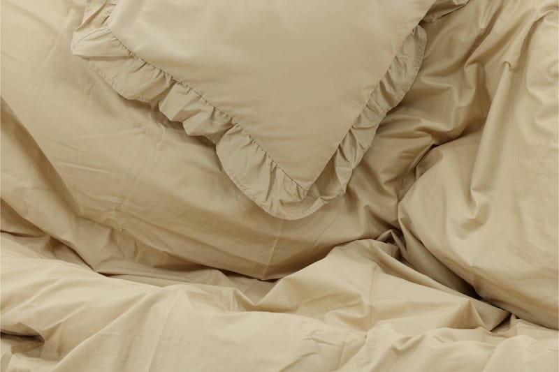 Pussilakanasetti Levi 2-os 150x200/50x60 cm - Beige - Kodintekstiilit & matot - Vuodevaatteet - Pussilakanasetti
 - Pussilakanasetti parisänkyyn