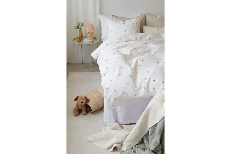 Pussilakanasetti Yhden hengen sänky 2-osainen Alvin Beige - Kodintekstiilit & matot - Vuodevaatteet - Pussilakanasetti - Pussilakanasetti parisänkyyn