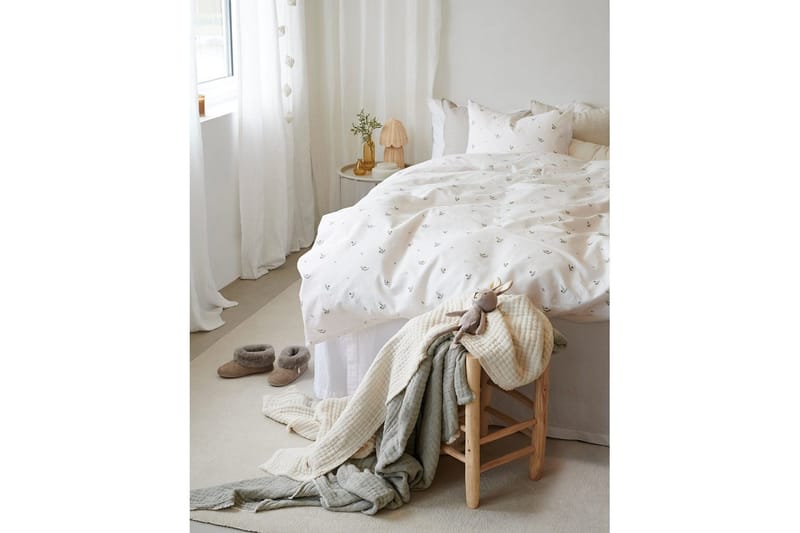 Pussilakanasetti Yhden hengen sänky 2-osainen Alvin Beige - Kodintekstiilit & matot - Vuodevaatteet - Pussilakanasetti - Pussilakanasetti parisänkyyn