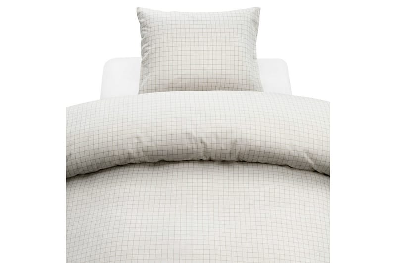 Pussilakanasetti Yhden hengen sänky 2-osainen Birger Flanelli, Luonnonvalkoinen