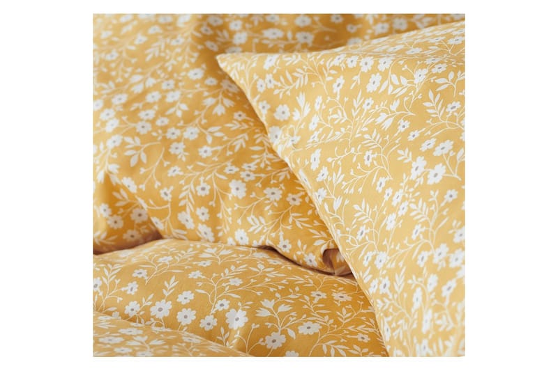 Pussilakanasetti Yhden hengen sänky 2-osainen Hedda - Keltainen - Kodintekstiilit & matot - Vuodevaatteet - Pussilakanasetti
 - Pussilakanasetti parisänkyyn