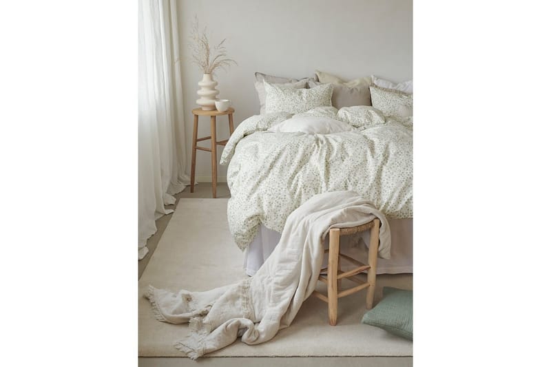 Pussilakanasetti Yhden hengen sänky 2-osainen Hedda - Vihreä - Kodintekstiilit & matot - Vuodevaatteet - Pussilakanasetti - Pussilakanasetti parisänkyyn