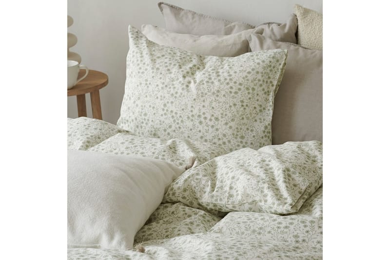 Pussilakanasetti Yhden hengen sänky 2-osainen Hedda - Vihreä - Kodintekstiilit & matot - Vuodevaatteet - Pussilakanasetti
 - Pussilakanasetti parisänkyyn