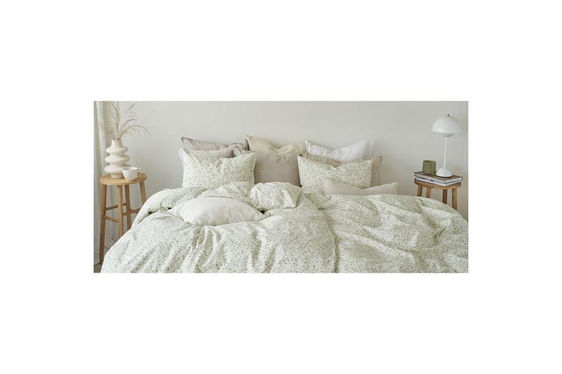 Pussilakanasetti Yhden hengen sänky 2-osainen Hedda - Vihreä - Kodintekstiilit & matot - Vuodevaatteet - Pussilakanasetti
 - Pussilakanasetti parisänkyyn