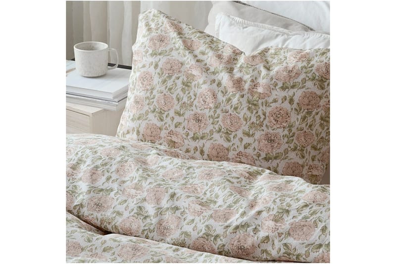 Pussilakanasetti Yhden hengen sänky 2-osainen Irma Kukan Rosa - Kodintekstiilit & matot - Vuodevaatteet - Pussilakanasetti - Pussilakanasetti parisänkyyn