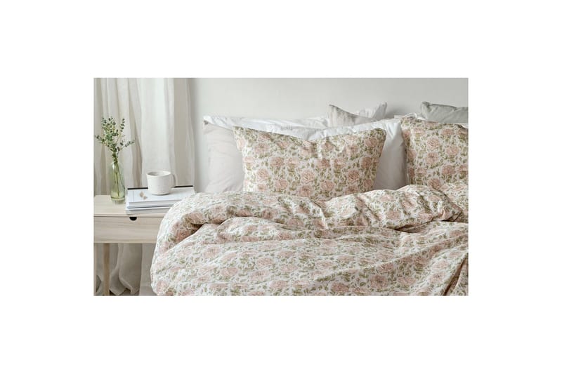 Pussilakanasetti Yhden hengen sänky 2-osainen Irma Kukan Rosa - Kodintekstiilit & matot - Vuodevaatteet - Pussilakanasetti - Pussilakanasetti parisänkyyn