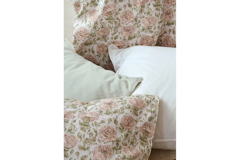 Pussilakanasetti Yhden hengen sänky 2-osainen Irma Kukan Rosa - Kodintekstiilit & matot - Vuodevaatteet - Pussilakanasetti
 - Pussilakanasetti parisänkyyn