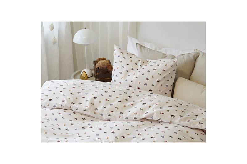 Pussilakanasetti Yhden hengen sänky 2-osainen John Beige - Kodintekstiilit & matot - Vuodevaatteet - Peitto
 - Tuplapeitto