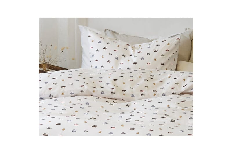 Pussilakanasetti Yhden hengen sänky 2-osainen John Beige - Kodintekstiilit & matot - Vuodevaatteet - Peitto
 - Tuplapeitto