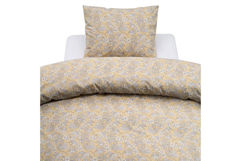 Pussilakanasetti Yhden hengen sänky 2-osainen Karhunvatukka, Keltainen