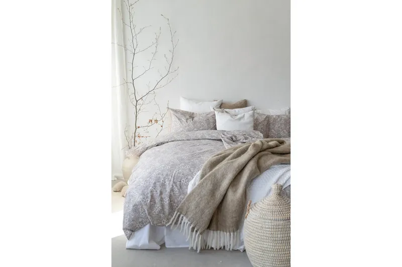 Pussilakanasetti Yhden hengen sänky 2-osainen Karhunvatukka - Ruskea - Kodintekstiilit & matot - Vuodevaatteet - Pussilakanasetti - Pussilakanasetti parisänkyyn