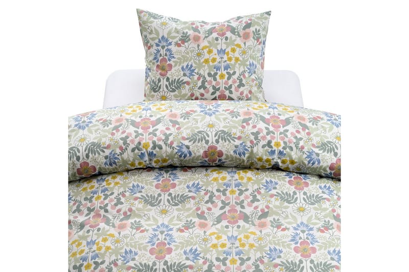 Pussilakanasetti Yhden hengen sänky 2-osainen Kesäkukat Multi, undefined