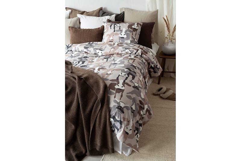 Pussilakanasetti Yhden hengen sänky 2-osainen Lehmät Santapaperi - Kodintekstiilit & matot - Vuodevaatteet - Pussilakanasetti
 - Pussilakanasetti parisänkyyn