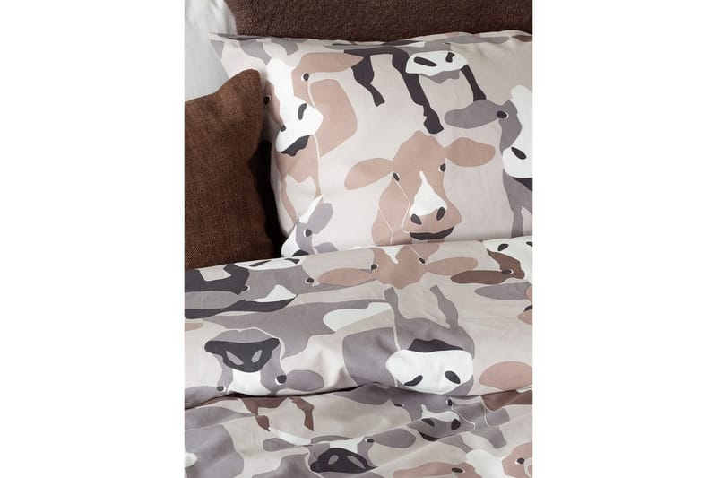 Pussilakanasetti Yhden hengen sänky 2-osainen Lehmät Santapaperi - Kodintekstiilit & matot - Vuodevaatteet - Pussilakanasetti - Pussilakanasetti parisänkyyn