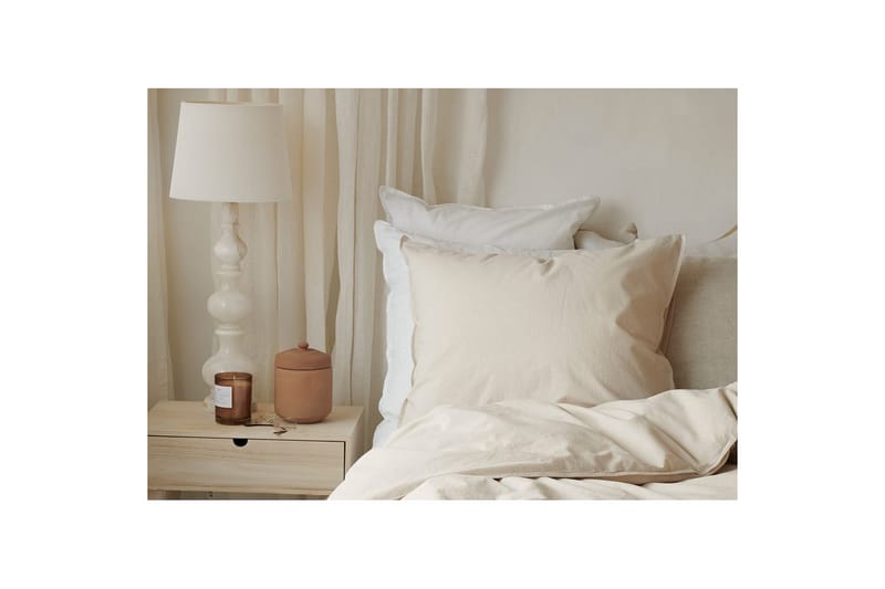 Pussilakanasetti Yhden hengen sänky 2-osainen Nöyrä - Beige - Kodintekstiilit & matot - Vuodevaatteet - Pussilakanasetti
 - Pussilakanasetti parisänkyyn