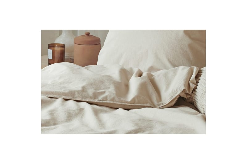 Pussilakanasetti Yhden hengen sänky 2-osainen Nöyrä - Beige - Kodintekstiilit & matot - Vuodevaatteet - Pussilakanasetti
 - Pussilakanasetti parisänkyyn