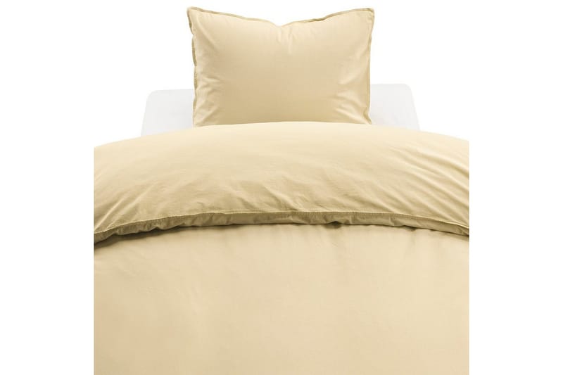 Pussilakanasetti Yhden hengen sänky 2-osainen Nöyrä - Keltainen - Kodintekstiilit & matot - Vuodevaatteet - Pussilakanasetti - Pussilakanasetti parisänkyyn