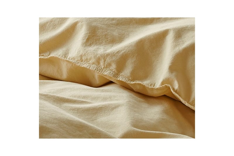 Pussilakanasetti Yhden hengen sänky 2-osainen Nöyrä - Keltainen - Kodintekstiilit & matot - Vuodevaatteet - Pussilakanasetti - Pussilakanasetti parisänkyyn