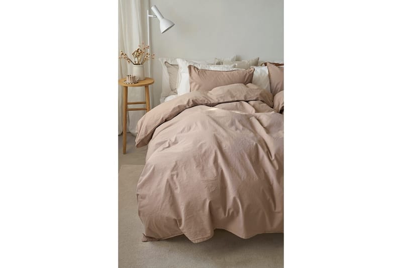 Pussilakanasetti Yhden hengen sänky 2-osainen Nöyrä - Ruskea - Kodintekstiilit & matot - Vuodevaatteet - Pussilakanasetti
 - Pussilakanasetti parisänkyyn