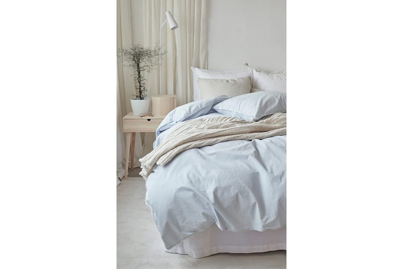 Pussilakanasetti Yhden hengen sänky 2-osainen Nöyrä - Sininen - Kodintekstiilit & matot - Vuodevaatteet - Pussilakanasetti - Pussilakanasetti parisänkyyn