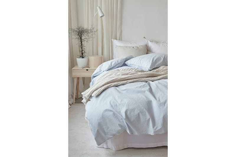 Pussilakanasetti Yhden hengen sänky 2-osainen Nöyrä - Sininen - Kodintekstiilit & matot - Vuodevaatteet - Pussilakanasetti
 - Pussilakanasetti parisänkyyn